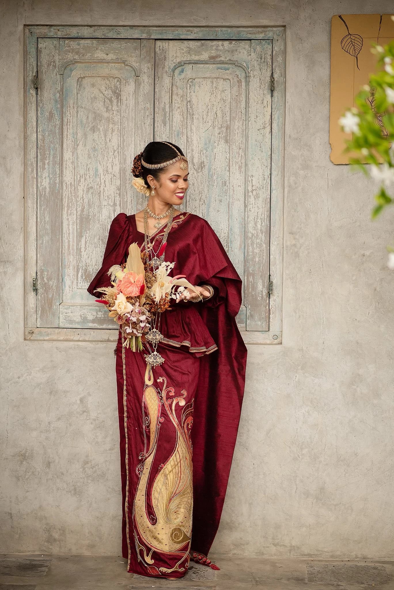Classic Pintharu bridal couture