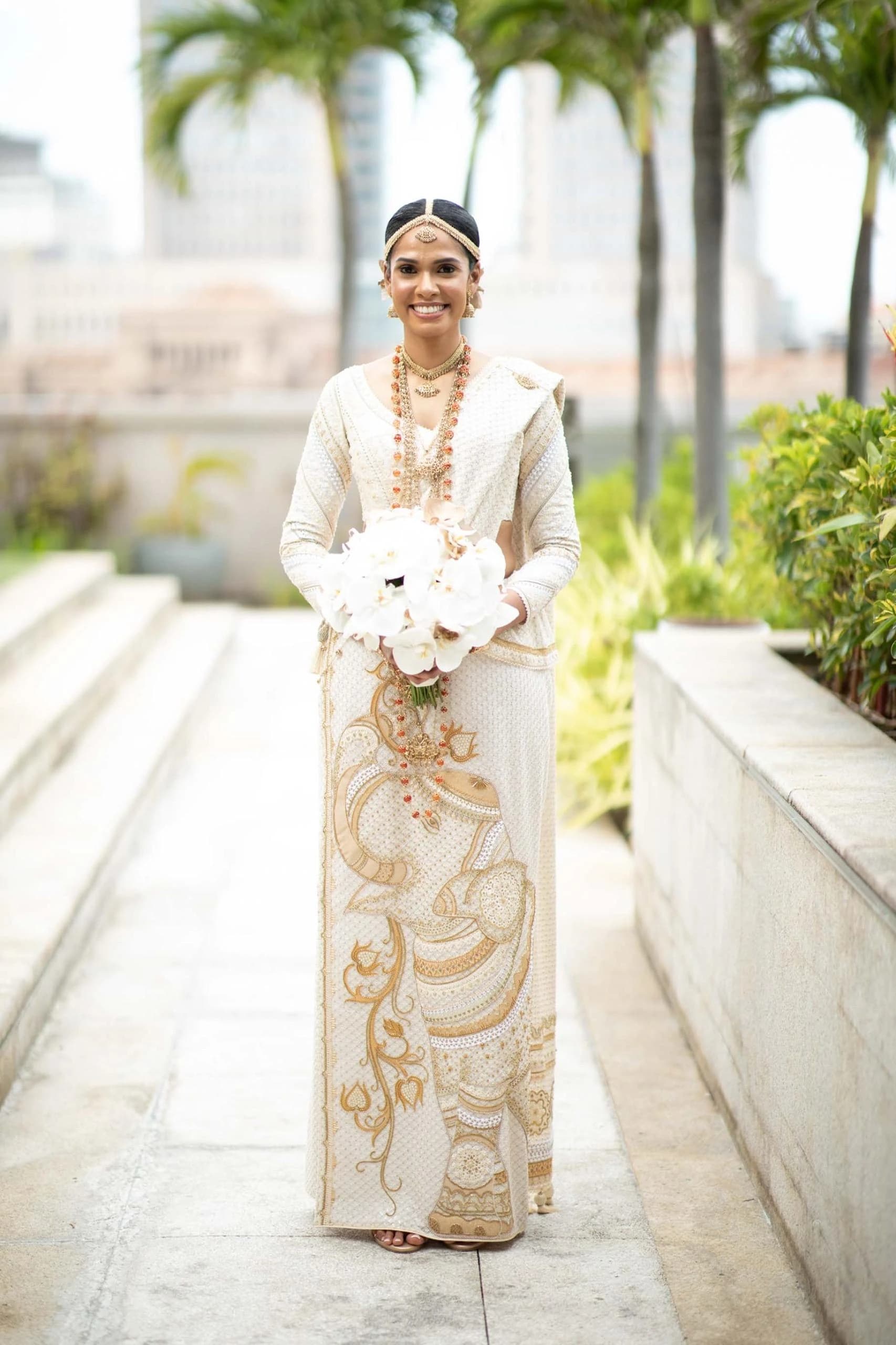 Classic Pintharu bridal couture