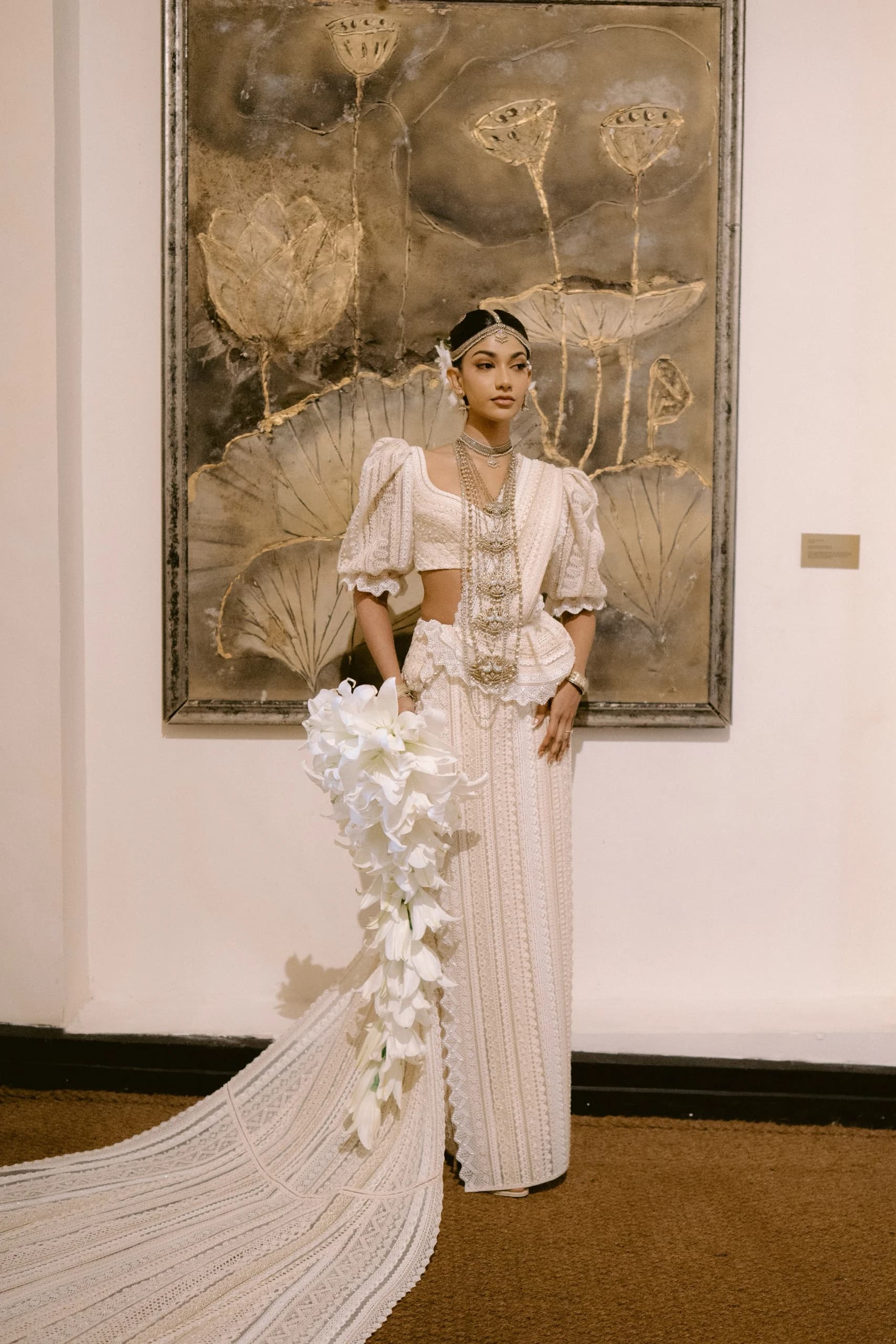 Classic Pintharu bridal couture