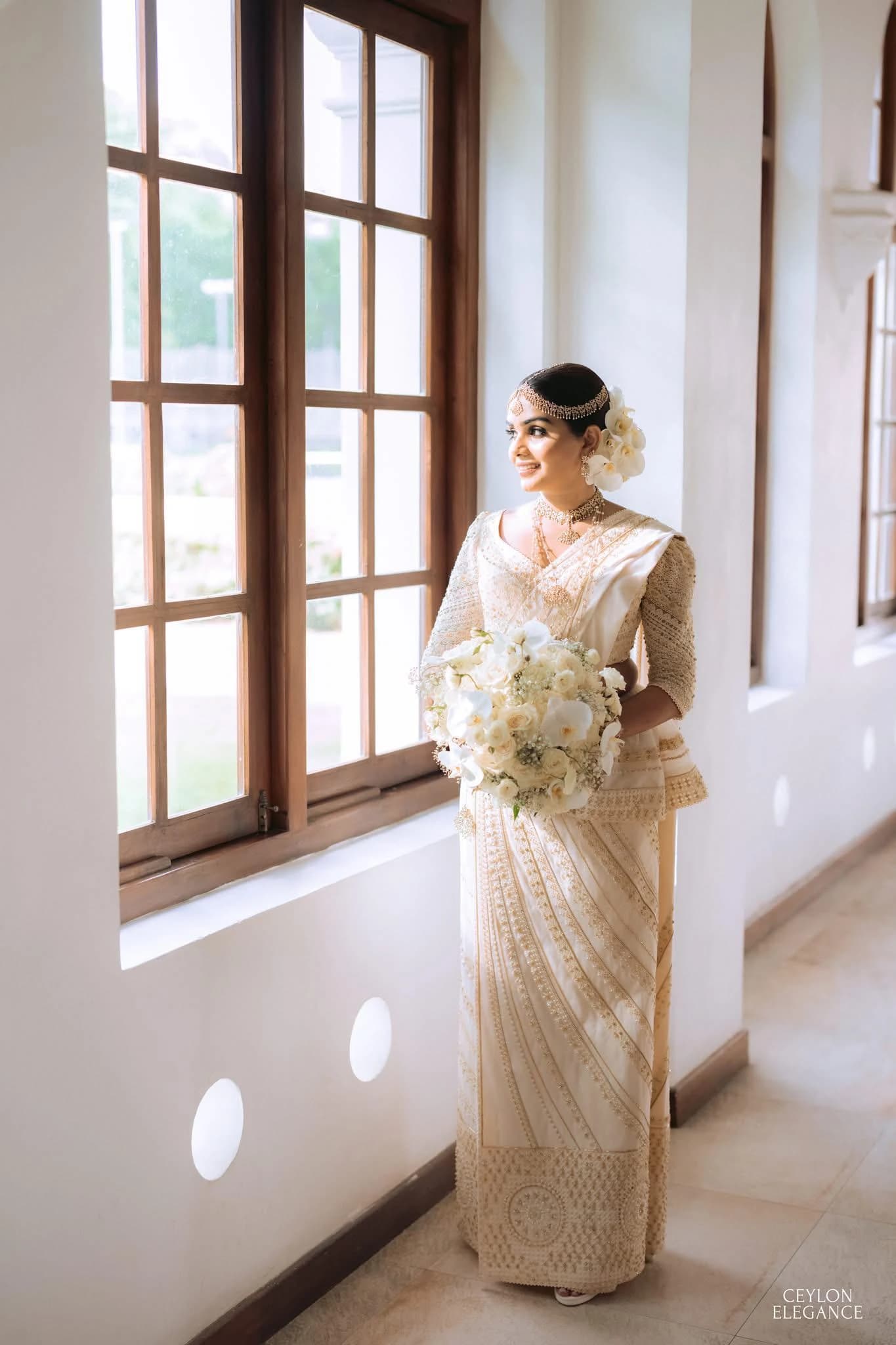 Classic Pintharu bridal couture