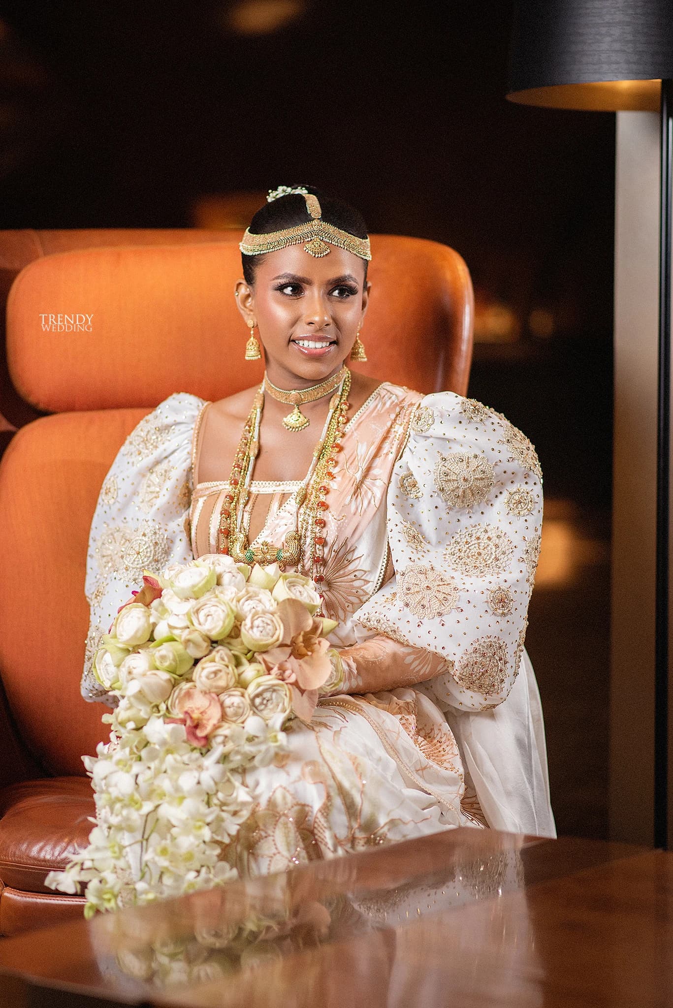 Classic Pintharu bridal couture